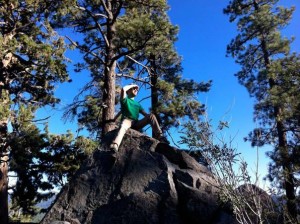 Jonathan Vieker hiking